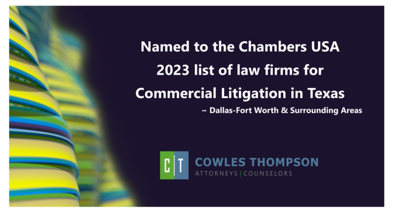 Chambers USA 2023 Honors Cowles Thompson For Commercial Litigation ...